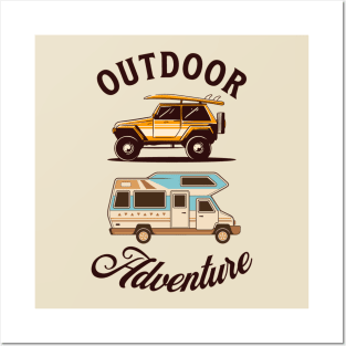 Outdoor Adventure Posters and Art